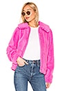 view 1 of 5 Nyla Jacket in Fuchsia Pink