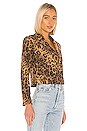 view 3 of 5 Atlanta Jacket in Leopard
