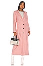 view 2 of 4 Samantha Long Coat in Confettie Pink