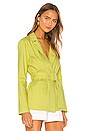view 3 of 5 Galvin Blazer in Lime