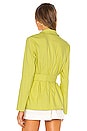 view 4 of 5 Galvin Blazer in Lime