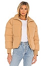 view 1 of 5 Jillian Puffer Jacket in Nude