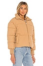 view 3 of 5 Jillian Puffer Jacket in Nude