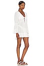 view 3 of 4 Cherry Robe in White