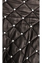 view 5 of 5 CHAQUETA DE CUERO ACOLCHADA VALLETTA in Black