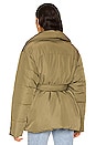 view 4 of 5 Sophia Puffer Jacket in Green