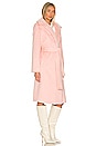 view 3 of 4 Sonny Faux Fur Coat in Baby Pink
