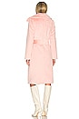 view 4 of 4 Sonny Faux Fur Coat in Baby Pink