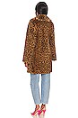 view 3 of 4 MANTEAU LENON in Leopard