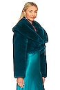view 3 of 5 Mayfair Cropped Jacket in Dark Teal
