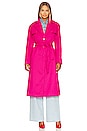 view 2 of 4 Vivian Coat in Bright Pink