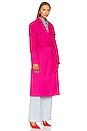 view 3 of 4 Vivian Coat in Bright Pink