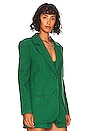 view 3 of 5 Avery Blazer in Green & Black