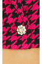 view 5 of 5 Nadja Cropped Jacket in Black & Pink