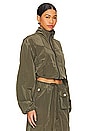 view 3 of 5 Noah Jacket in Olive Green