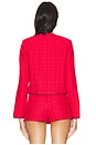 view 3 of 5 Alina Jacket in Rose Red