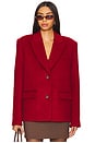 view 2 of 5 x Emily Gemma Micah Blazer in Red