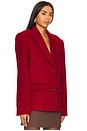 view 3 of 5 x Emily Gemma Micah Blazer in Red