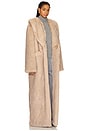 view 3 of 4 Vincent Faux Fur Coat in Taupe