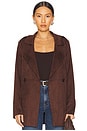 view 1 of 5 LANA ジャケット in Dark Brown