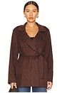 view 2 of 5 LANA ジャケット in Dark Brown