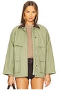 view 1 of 5 Peyton Jacket in Olive Green
