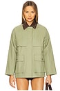 view 2 of 5 Peyton Jacket in Olive Green