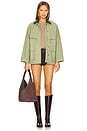 view 5 of 5 Peyton Jacket in Olive Green