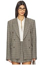 view 1 of 6 Elsie Blazer in Brown Multi