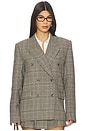 view 2 of 6 Elsie Blazer in Brown Multi