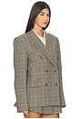 view 3 of 6 Elsie Blazer in Brown Multi