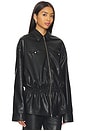 view 2 of 4 Greta Faux Leather Jacket in Black