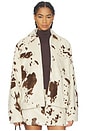 view 1 of 4 Nash Jacket in Cow Print