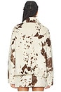 view 3 of 4 Nash Jacket in Cow Print