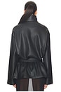 view 3 of 4 Isabela Faux Leather Jacket in Black