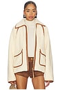 view 1 of 5 КУРТКА HAILEY in Cream & Tan
