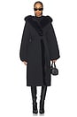 view 1 of 4 Susanna Faux Fur Coat in Black