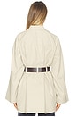view 3 of 4 BLOUSON MARIANA in Light Khaki