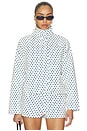 view 2 of 6 CHAQUETA LUCIA in White Polka Dot