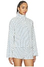 view 3 of 6 CHAQUETA LUCIA in White Polka Dot