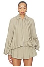 view 2 of 5 BLOUSON MATILDA in Grey Olive