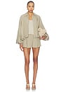view 5 of 5 BLOUSON MATILDA in Grey Olive