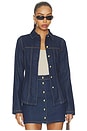 view 2 of 6 Meredith Denim Jacket in Dark Indigo