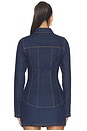 view 5 of 6 Meredith Denim Jacket in Dark Indigo