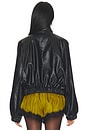 view 5 of 5 Javadi Faux Leather Jacket in Black