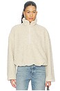 view 2 of 5 Mikaela Half Zip Pullover in Oat