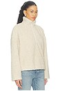 view 4 of 5 Mikaela Half Zip Pullover in Oat