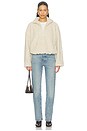 view 6 of 5 Mikaela Half Zip Pullover in Oat