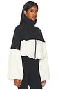 view 4 of 5 BLOUSON ROMEE in Black & Cream
