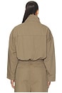 view 5 of 6 Rahul Canvas Jacket in Cargo Green